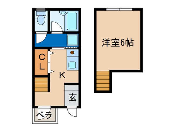 どんどんハウスの物件間取画像